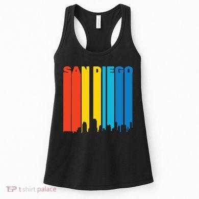 Retro San Diego Women's Tank Top
