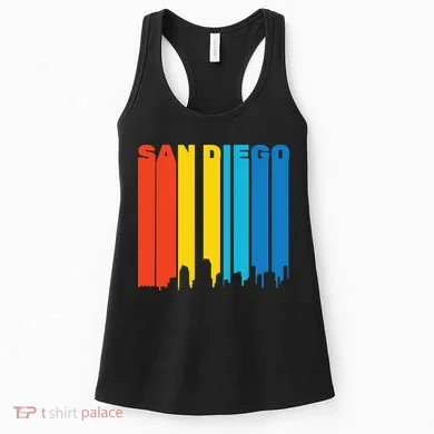 Retro San Diego Women's Tank Top