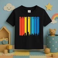 Retro San Diego Toddler T-Shirt thumb 3