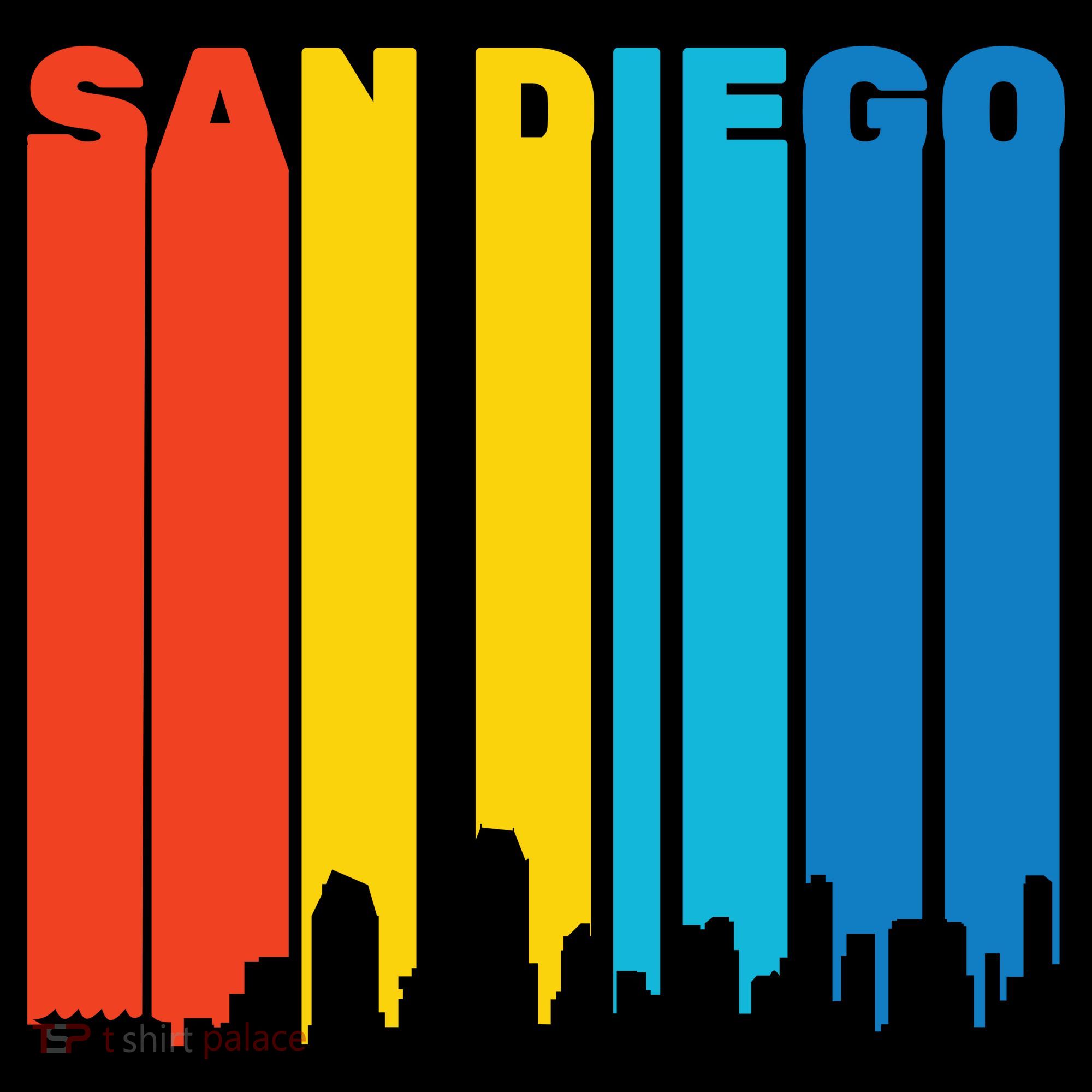 Retro San Diego Women's Long Sleeve Shirt