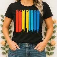 Retro San Diego Women's T-Shirt thumb 2
