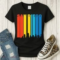Retro San Diego Women's T-Shirt thumb 3