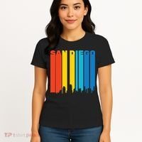 Retro San Diego Women's T-Shirt thumb 4