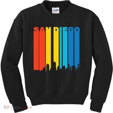 Retro San Diego Kids Sweatshirt