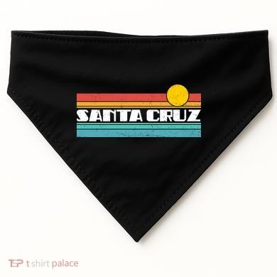 Retro Santa Cruz Strip Logo USA-Made Doggie Bandana