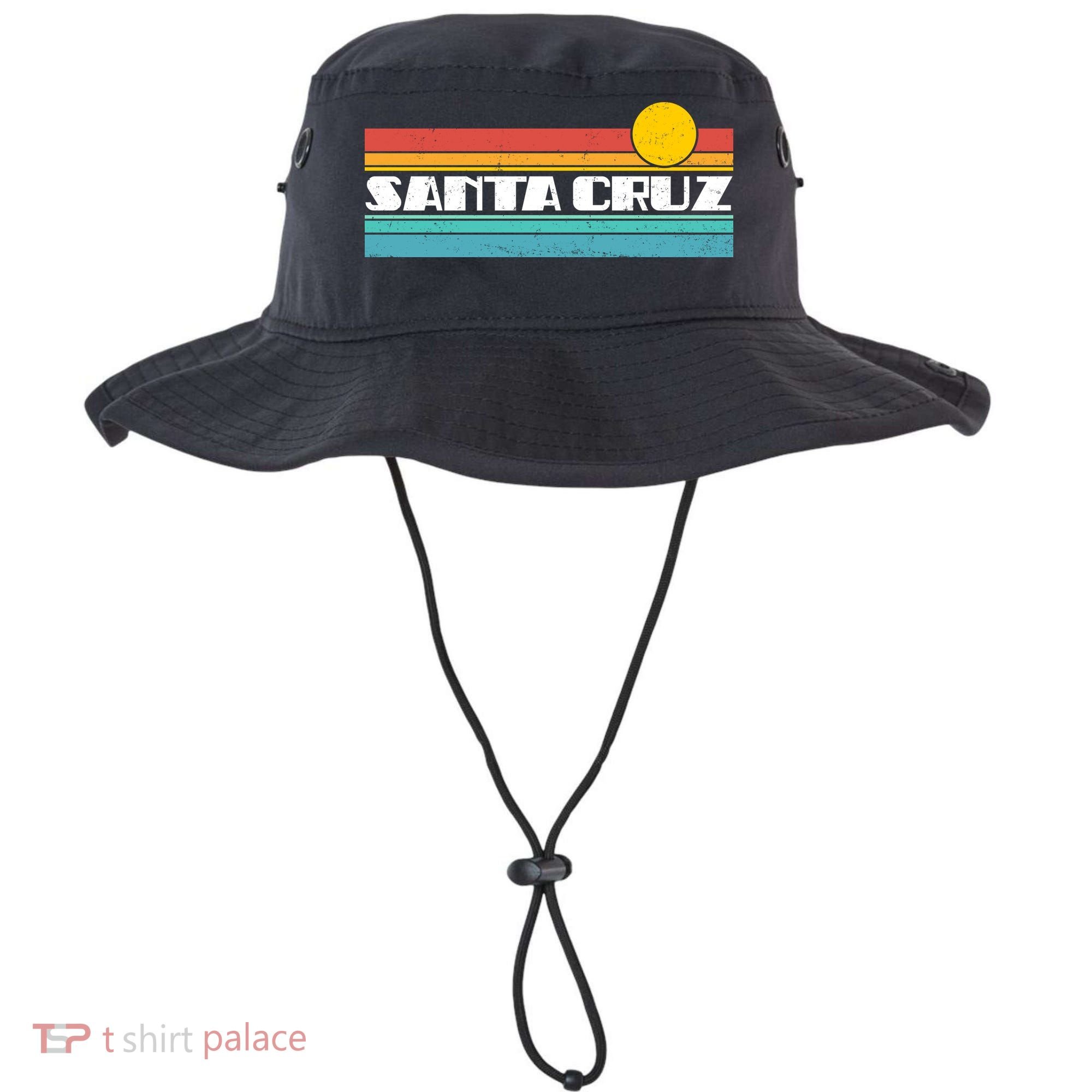 Retro Santa Cruz Strip Logo Bucket Hat