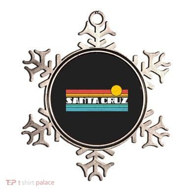 Retro Santa Cruz Strip Logo Ornament