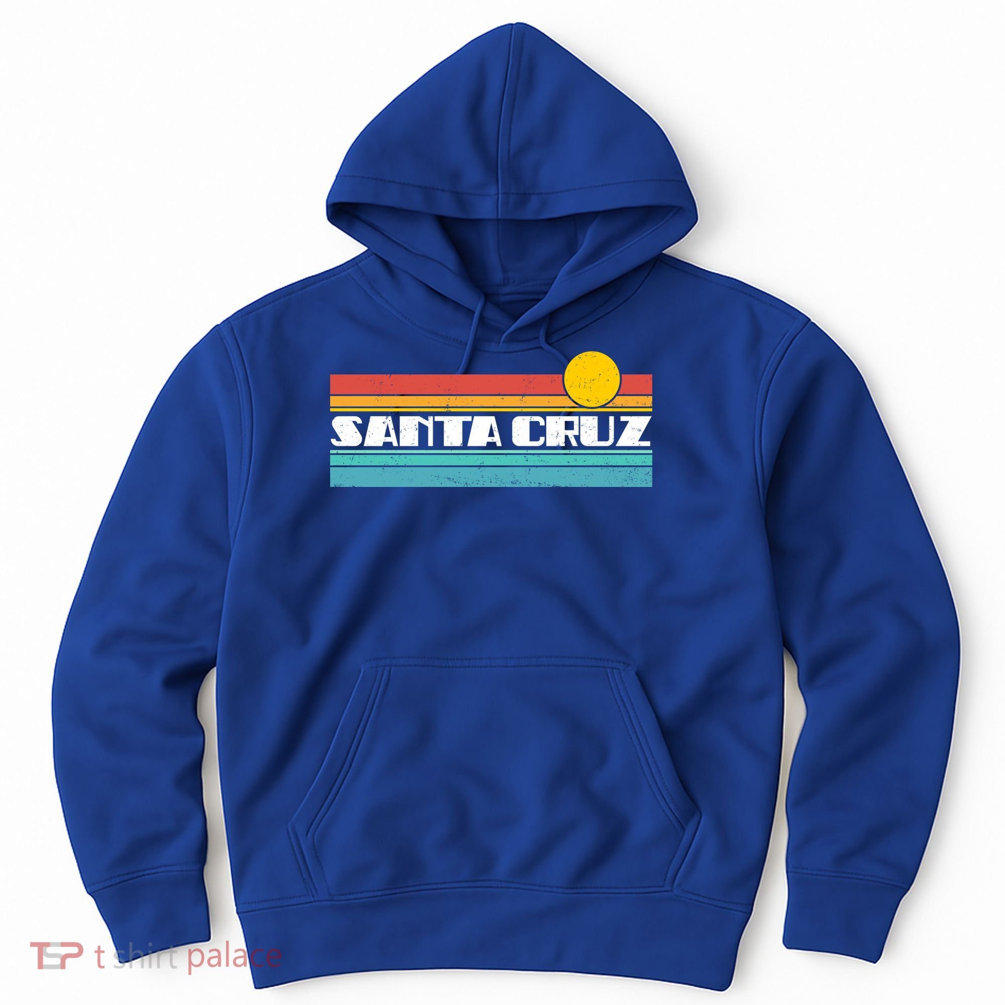 Retro Santa Cruz Strip Logo Hoodie