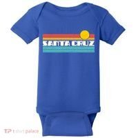 Retro Santa Cruz Strip Logo Baby Bodysuit thumb 0