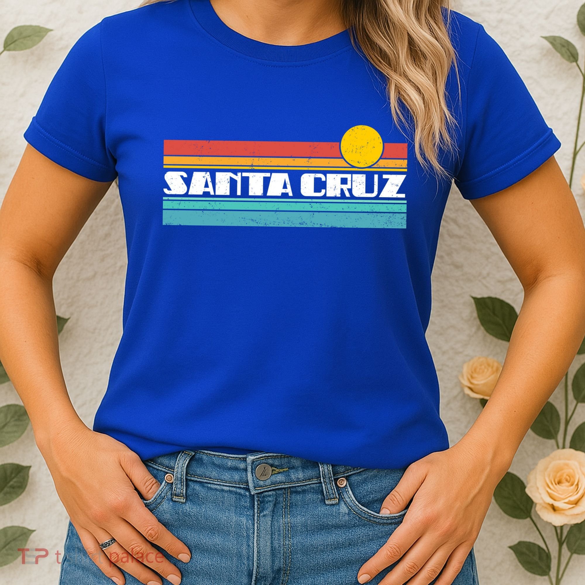Retro Santa Cruz Strip Logo Women's T-Shirt