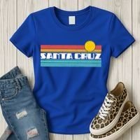 Retro Santa Cruz Strip Logo Women's T-Shirt thumb 3
