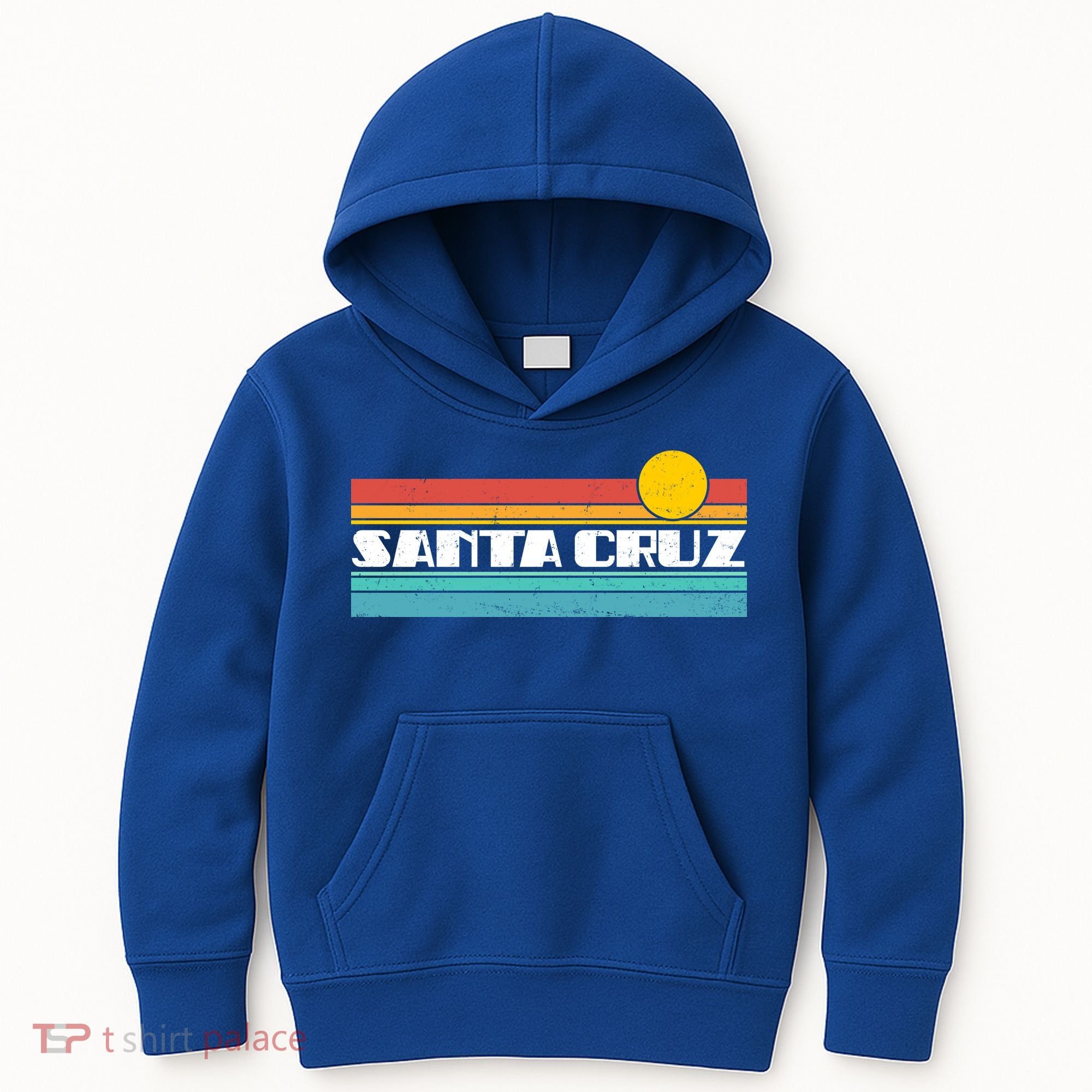 Retro Santa Cruz Strip Logo Kids Hoodie