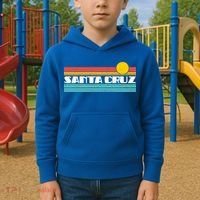 Retro Santa Cruz Strip Logo Kids Hoodie thumb 2