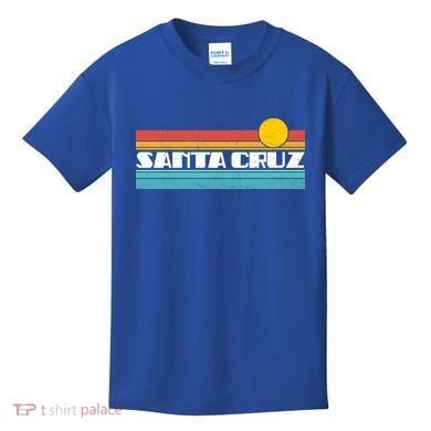Retro Santa Cruz Strip Logo Kids T-Shirt