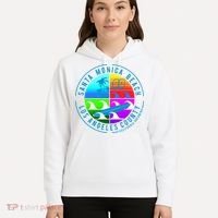 Retro Santa Monica Beach Hoodie thumb 5