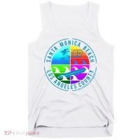 Retro Santa Monica Beach Tank Top thumb 0