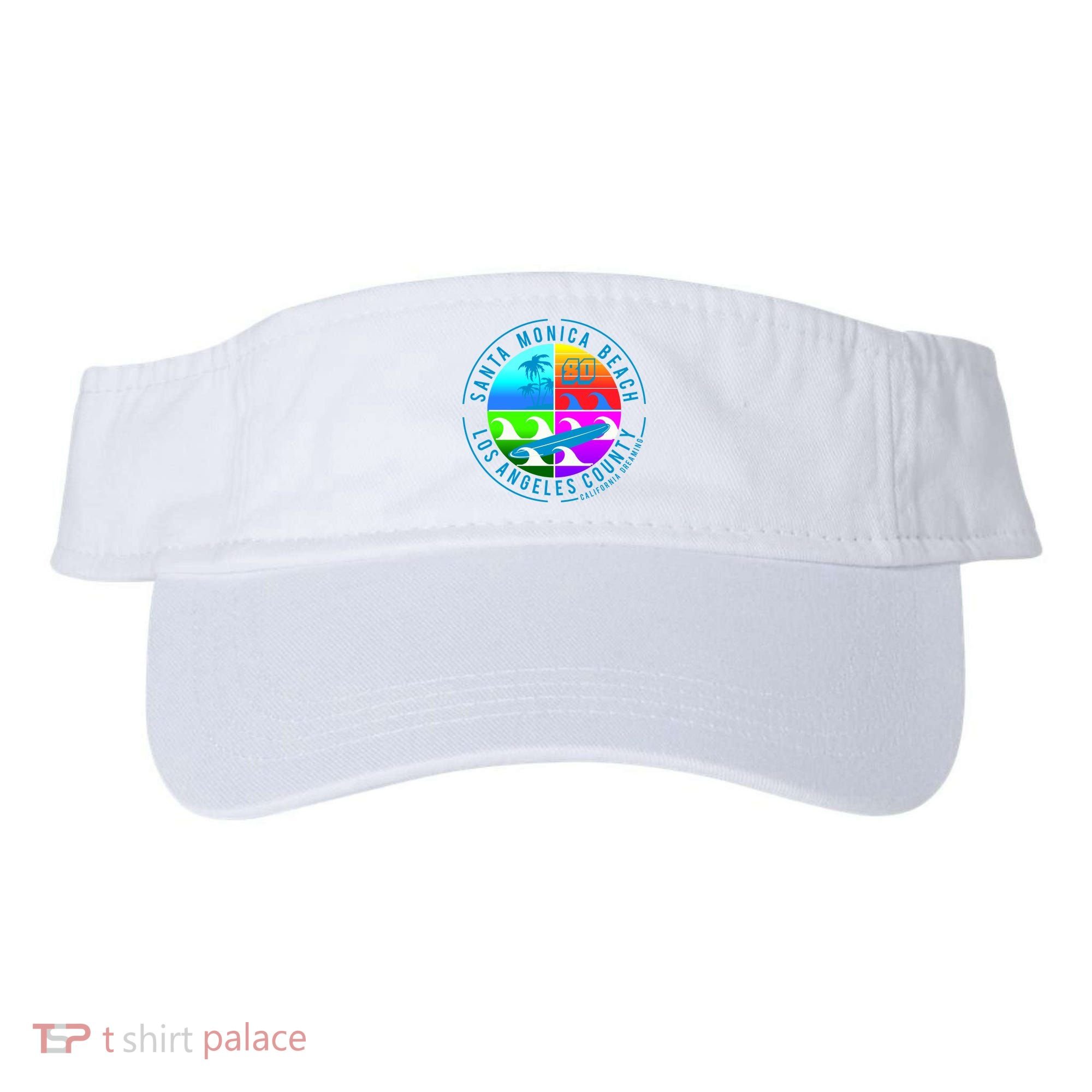 Retro Santa Monica Beach Visor