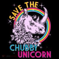 Retro Save the Chubby Unicorn Rhino Bucket Hat thumb 4