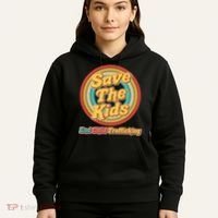 Retro Save The Kids End Child Trafficking Hoodie thumb 5