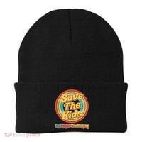 Retro Save The Kids End Child Trafficking Beanie thumb 0