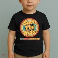Retro Save The Kids End Child Trafficking Toddler T-Shirt thumb 2