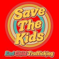 Retro Save The Kids End Child Trafficking Santa Hat thumb 1