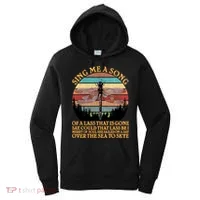 Retro Say Me A Song Dragonfly Sunset Women's Hoodie thumb 0