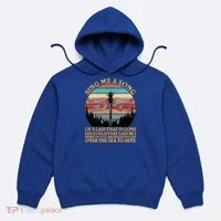 Retro Say Me A Song Dragonfly Sunset Hoodie thumb 0