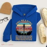 Retro Say Me A Song Dragonfly Sunset Hoodie thumb 4
