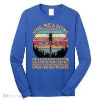 Retro Say Me A Song Dragonfly Sunset Long Sleeve Shirt thumb 0
