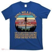Retro Say Me A Song Dragonfly Sunset T-Shirt thumb 0
