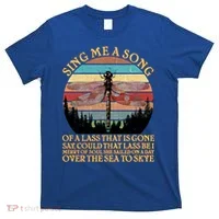 Retro Say Me A Song Dragonfly Sunset T-Shirt thumb 0