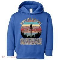 Retro Say Me A Song Dragonfly Sunset Toddler Hoodie thumb 0