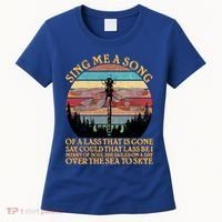 Retro Say Me A Song Dragonfly Sunset Women's T-Shirt thumb 0