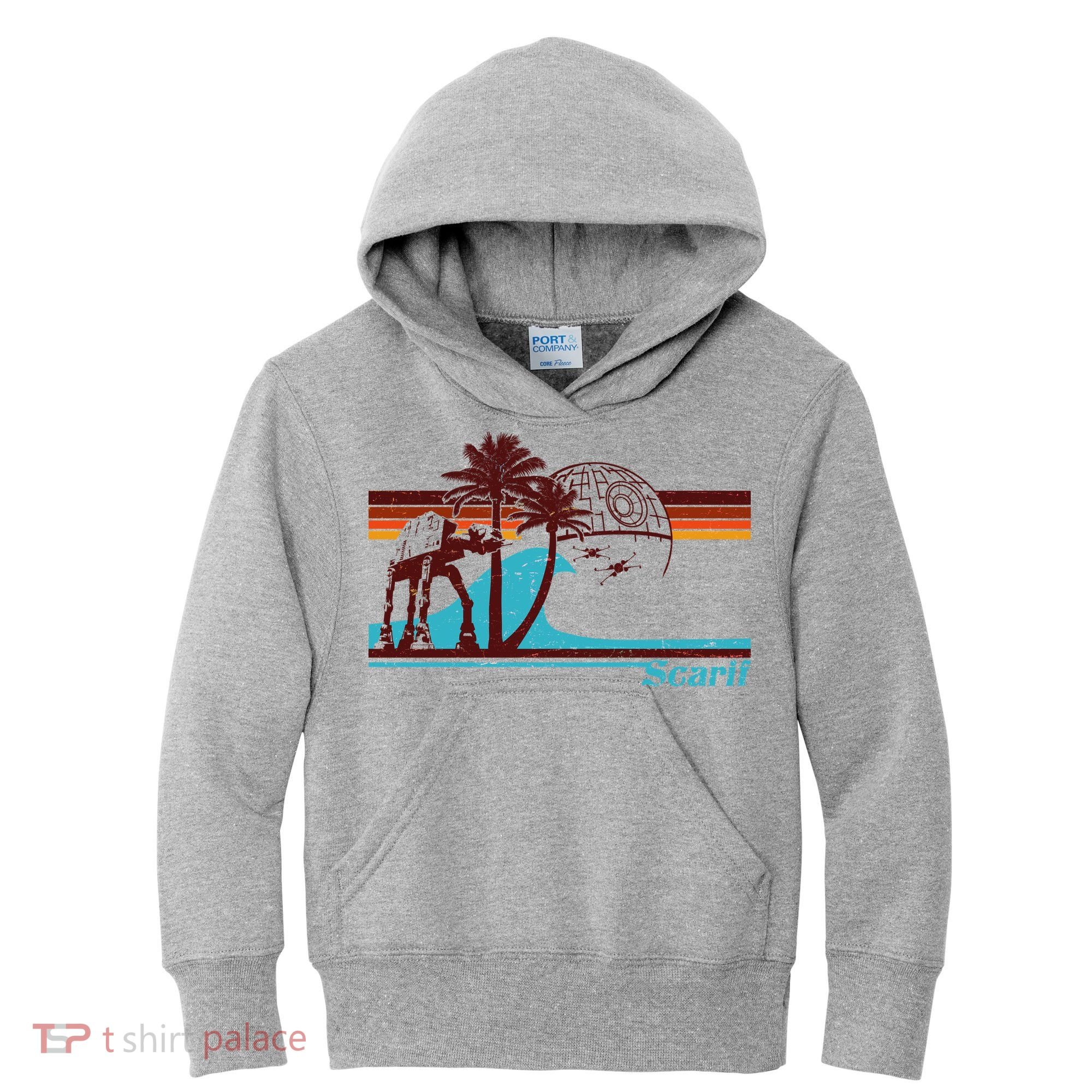 Retro Scarif Summer Kids Hoodie