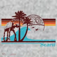 Retro Scarif Summer Kids Hoodie thumb 2