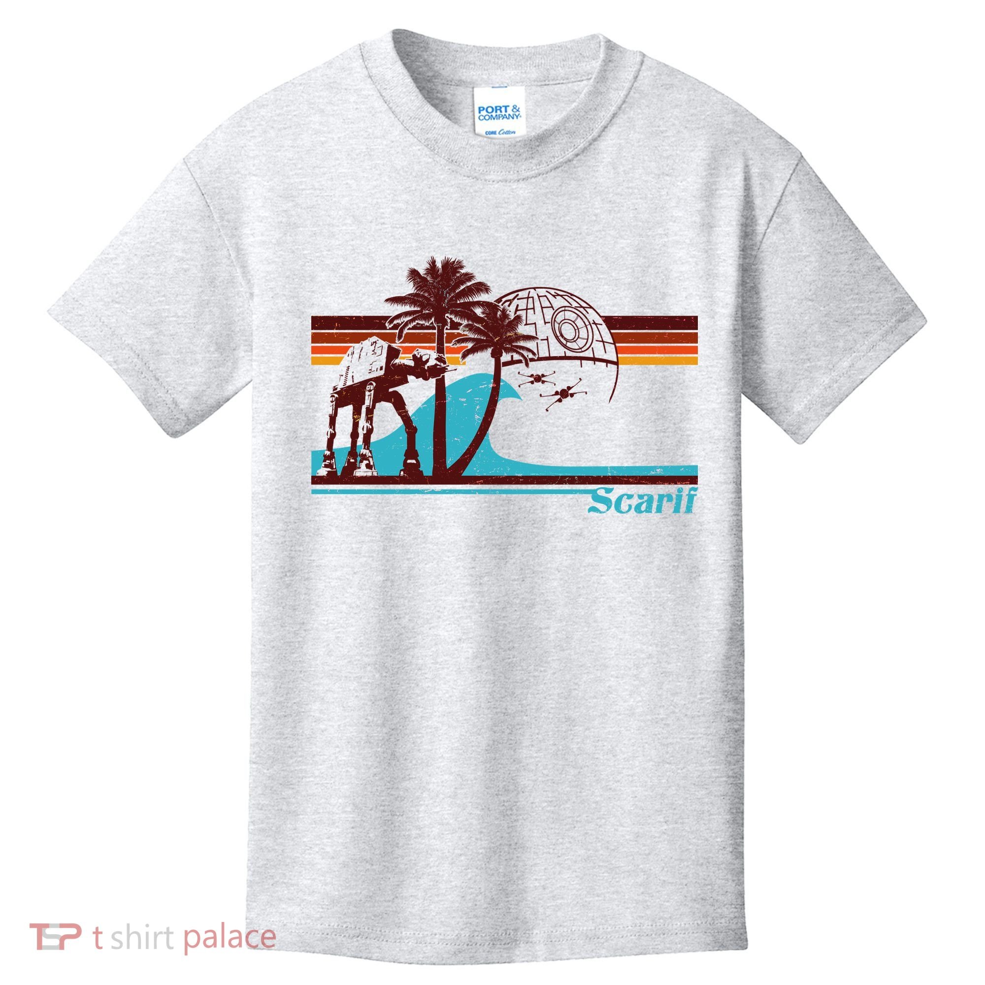 Retro Scarif Summer Kids T-Shirt