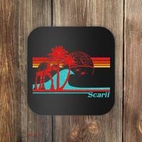 Retro Scarif Summer Coaster thumb 0
