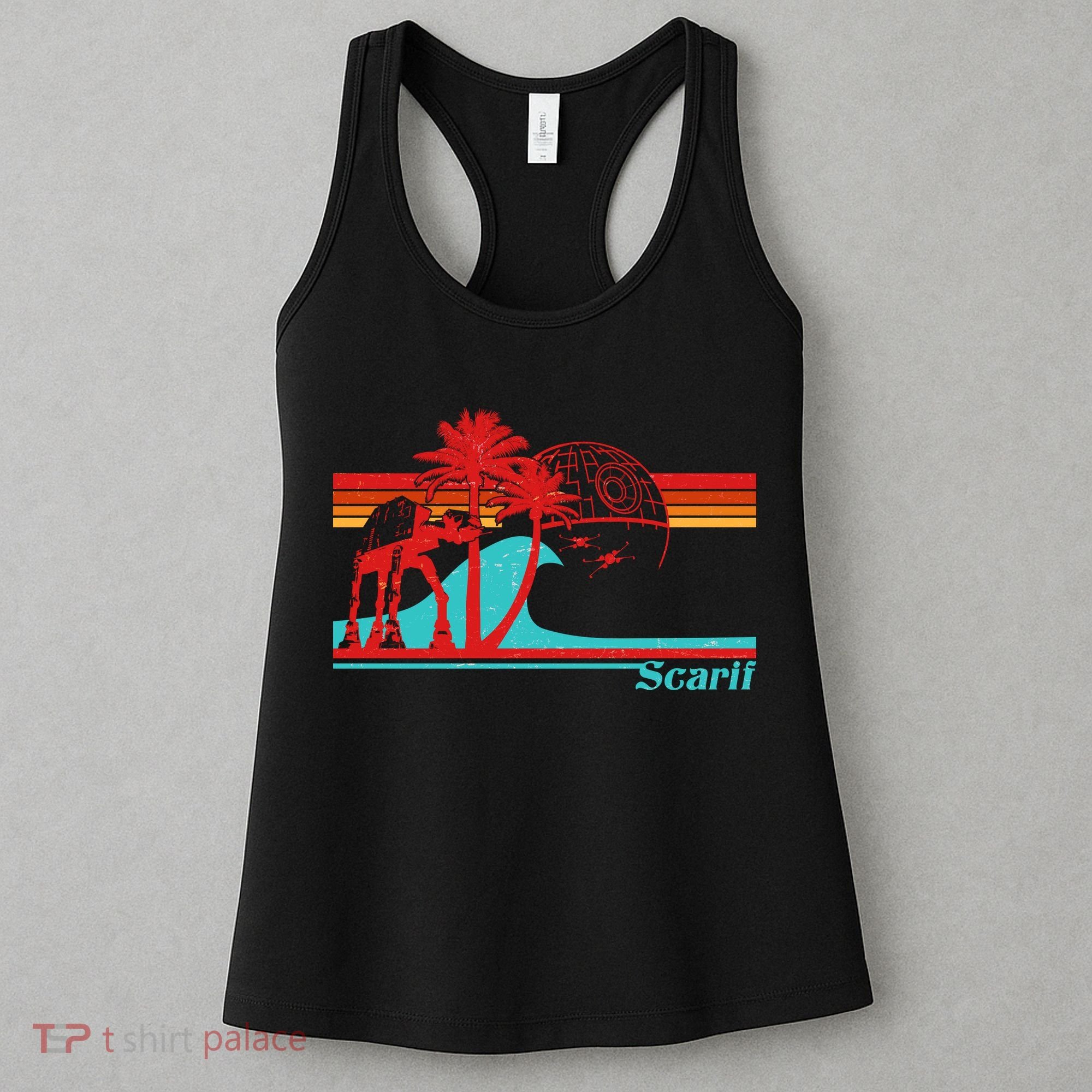 Retro Scarif Summer Women's Tank Top