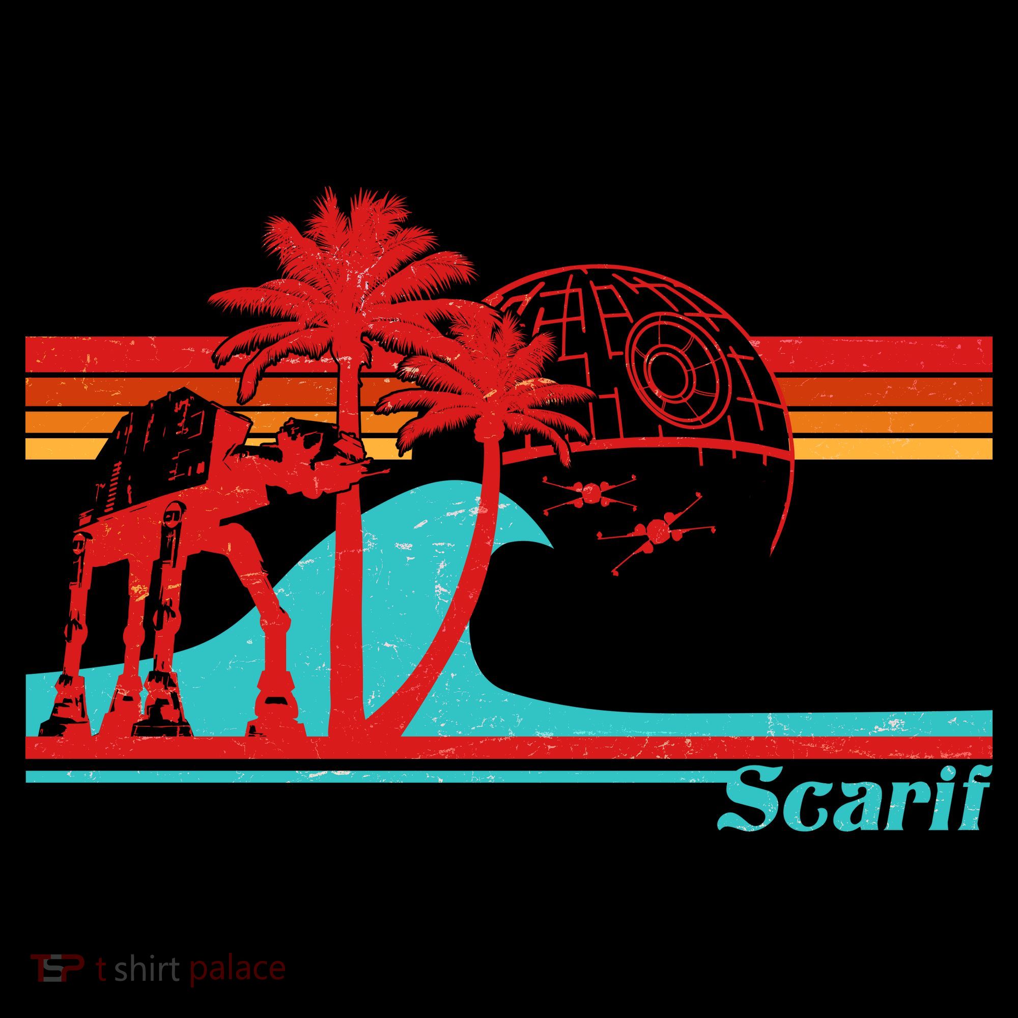 Retro Scarif Summer Women's T-Shirt