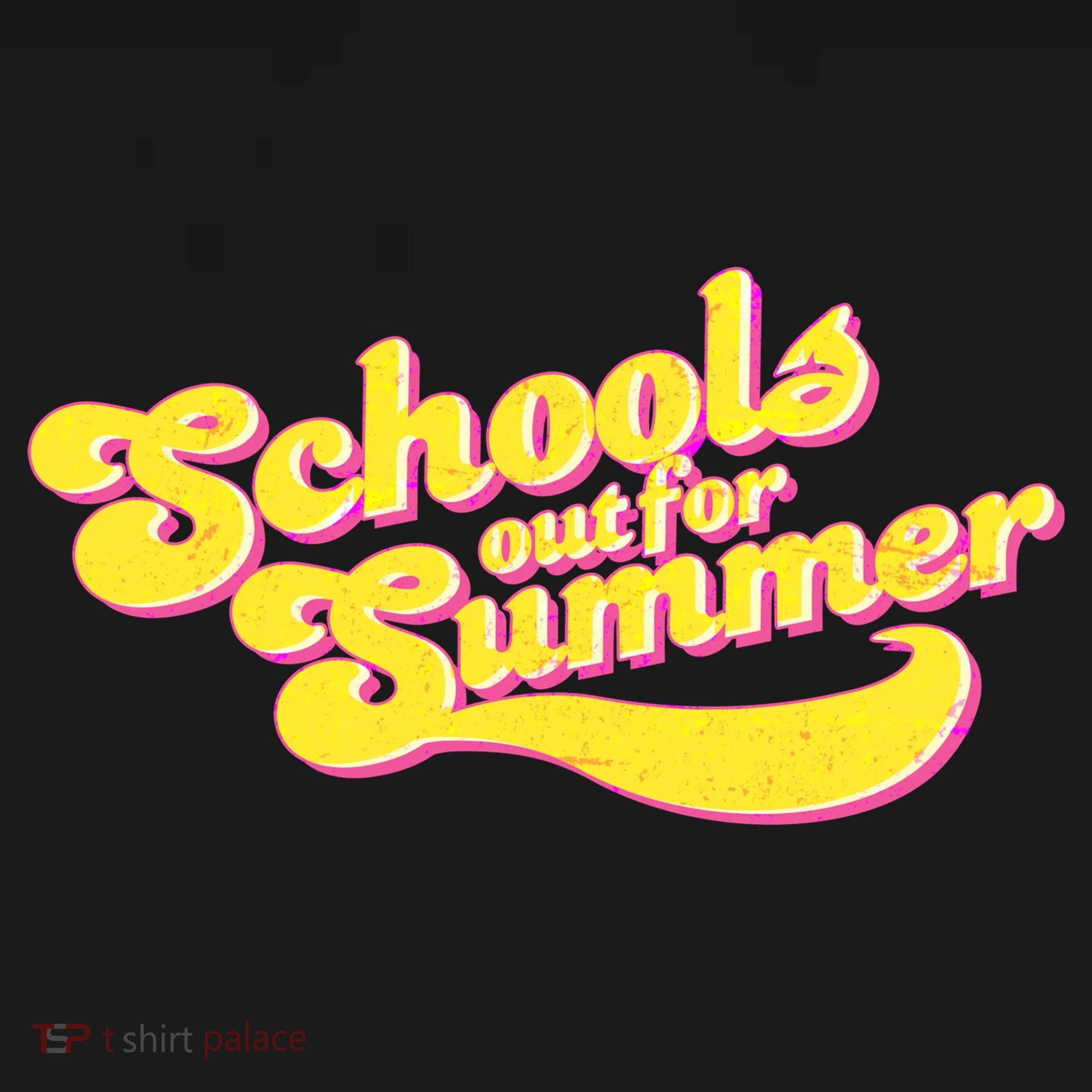 Retro School's Out For Summer Doggie Tank