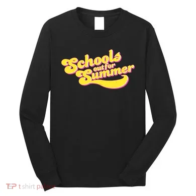 Retro School's Out For Summer Long Sleeve Shirt