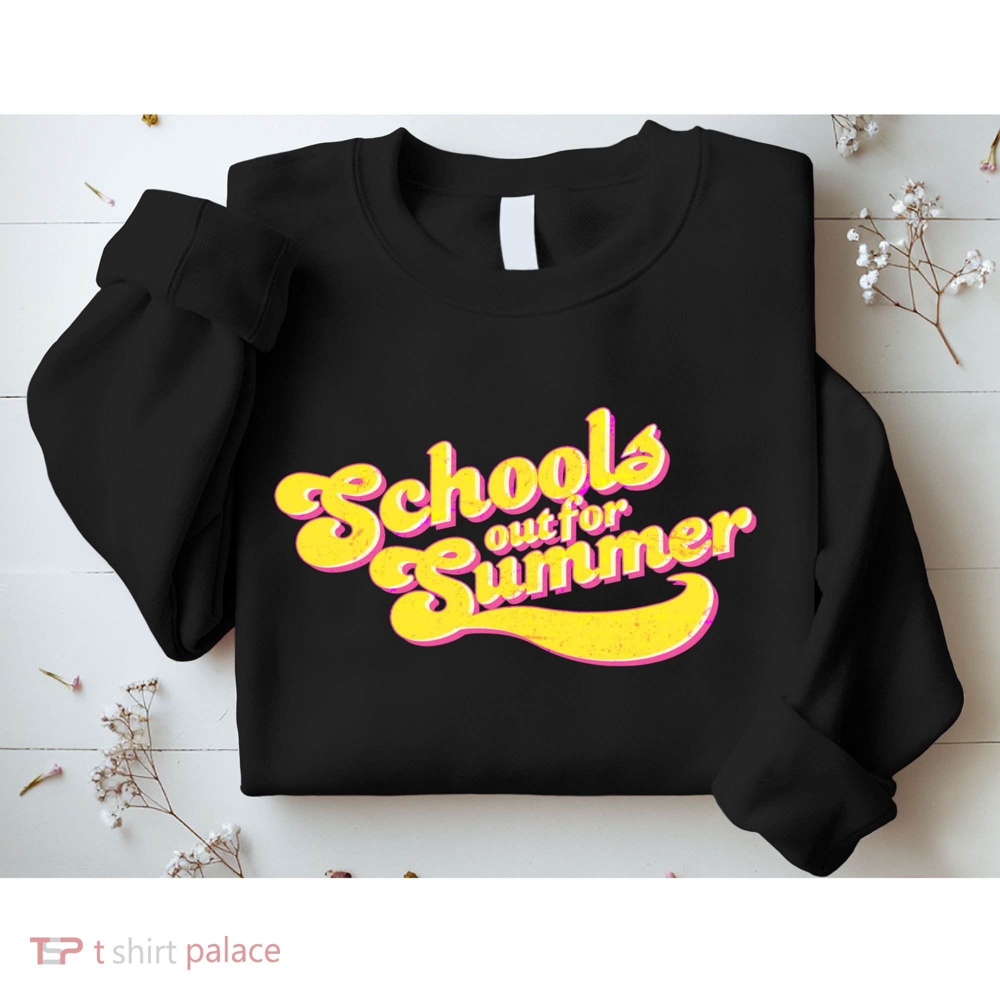Retro School's Out For Summer Sweatshirt
