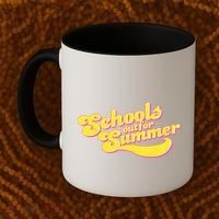 Retro School's Out For Summer Coffee Mug thumb 2