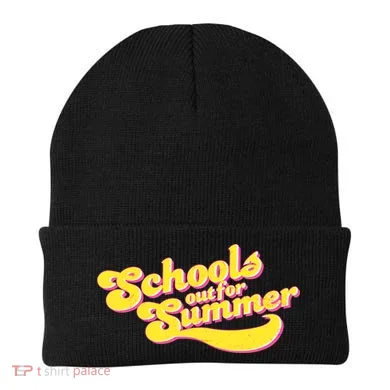 Retro School's Out For Summer Beanie