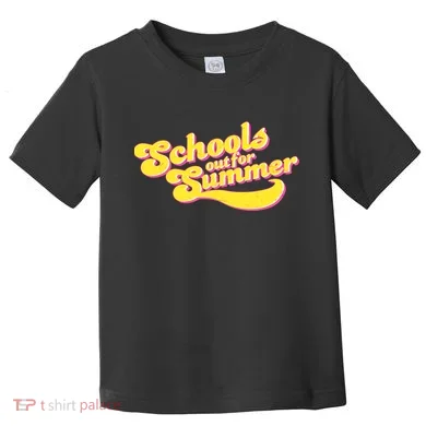 Retro School's Out For Summer Toddler T-Shirt