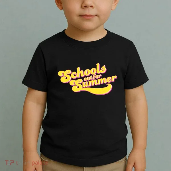 Retro School's Out For Summer Toddler T-Shirt