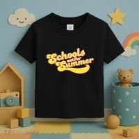 Retro School's Out For Summer Toddler T-Shirt thumb 3