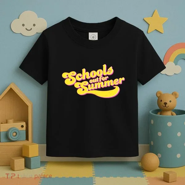 Retro School's Out For Summer Toddler T-Shirt