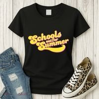 Retro School's Out For Summer Women's T-Shirt thumb 3
